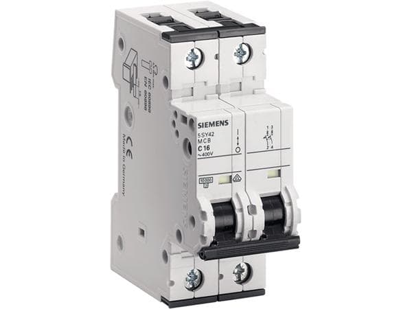 Siemens 5SY4204-7, Dvärgbrytare, IP20, 400 V
