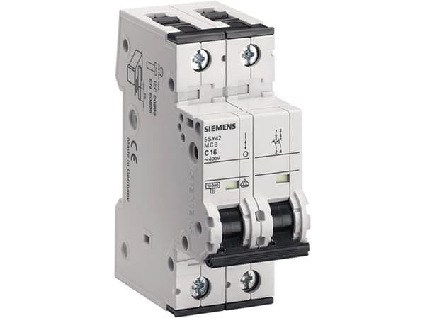 Automatsikring 230V 10kA 1P+N C 6A 70mm