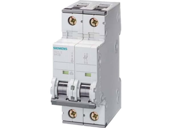 Siemens 5SY52067 5SY5206-7 Ledningssikkerikkerhedsafbryder 6 A 230 V, 400 V