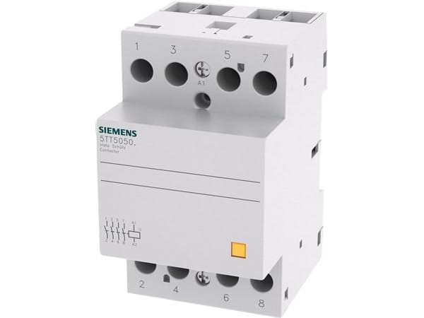 Siemens 5TT5050-0, Kontaktor, Flerfarvet, IP20, 400 V, 63 A, 53,5 x 71 x 90 mm