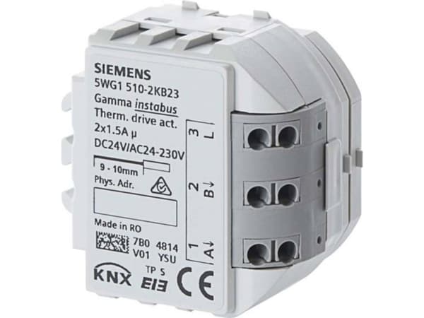 Siemens Siemens-KNX 5WG15102KB23 Termodrevaktor 5WG1510-2KB23