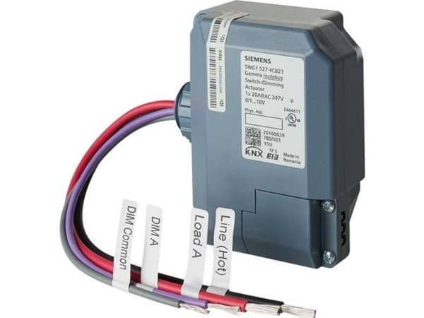 Siemens Siemens-KNX 5WG15274CB23 Damper-toimilaite 5WG1527-4CB23