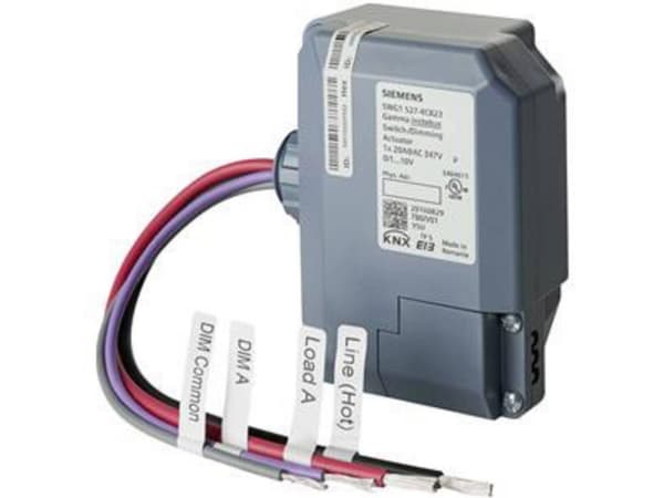 Siemens Siemens-KNX 5WG15274CB23 Damper-toimilaite 5WG1527-4CB23