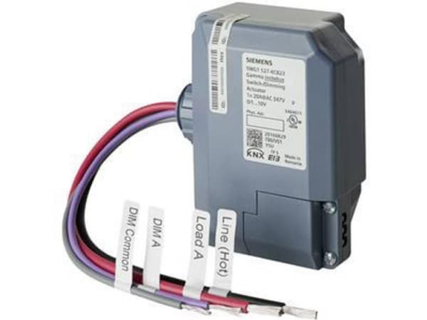 Siemens Siemens-KNX 5WG15274CB23 Damper-toimilaite 5WG1527-4CB23