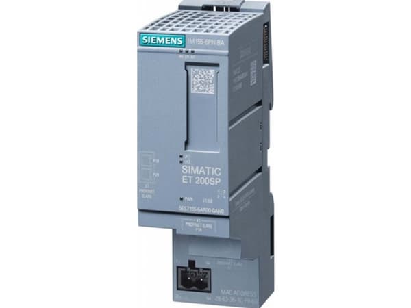 Siemens 6ES7155-6AR00-0AN0, Analog, Systemeffekt, Flerfarget, 243 g, 83 mm, 63 mm