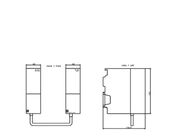 Siemens 6ES7365-0BA01-0AA0 6ES73650BA010AA0 PLC-anslutning