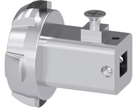 SIEMENS Oviliitin 8x 8 mm, suuri pää tilbehør til: Oviliitin pyörivä käyttömekanismi Akseli 8x 8 mm, 3KD