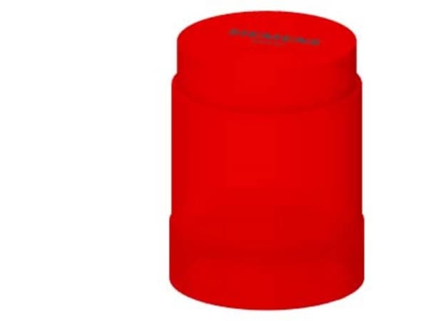 Signallampe rødt 12-230V 50 mm BA 15d