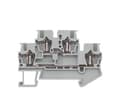 Pikkukuva 5 / 5: Siemens 8WH20250AE00 Kaksoispistorasiapistoke 4,2 mm jousiliitäntä Harmaa 50 kpl