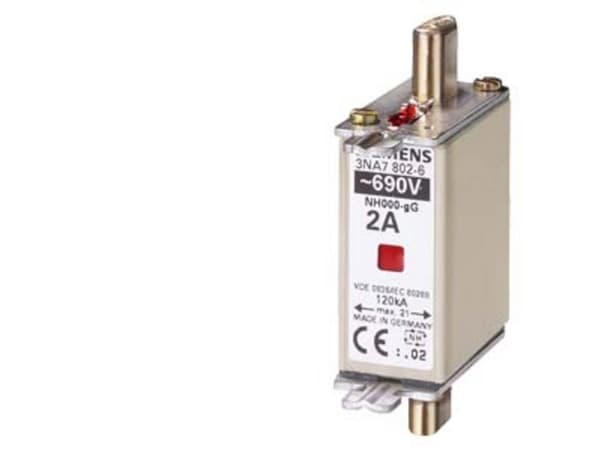 Siemens 3NA78076 Sikringsindsats Sikringsstørrelse = 0 20 A 690 V