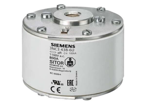 Siemens 3NC32366U Sikringsindsats Sikringsstørrelse = 3 630 A 690 V
