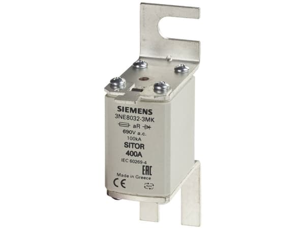 Siemens 3NE80213MK Sikringsindsats Sikringsstørrelse = 0 100 A 690 V 3 stk