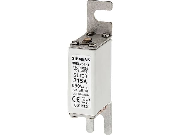 Siemens 3NE87171 Sikringsindsats Sikringsstørrelse = 0 50 A 690 V 10 stk