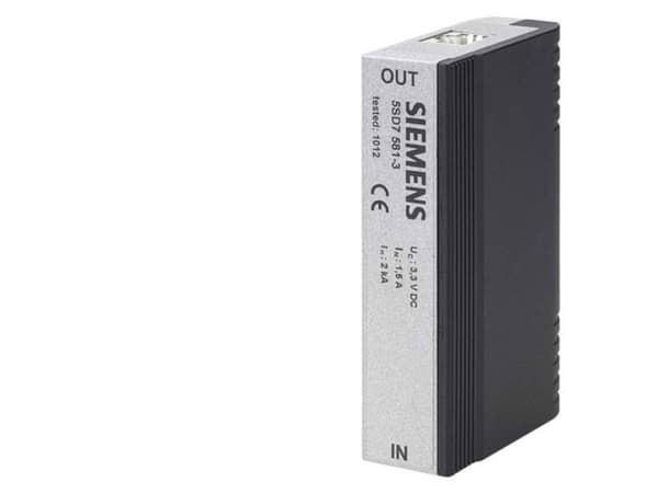 Siemens 5SD75813 Ylijännitesuoja 3,3 V