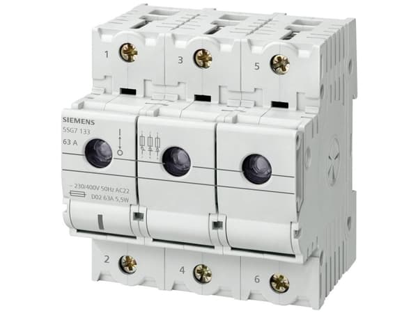 Siemens 5SG71338BA35 Belastnings-skillekontakt Sikringsstørrelse = D02 35 A 400 V