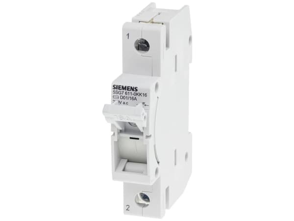 Siemens 5SG76110KK10 Sikrings-belastningsskillekontakt Sikringsstørrelse = D01 10 A 230 V 12 stk