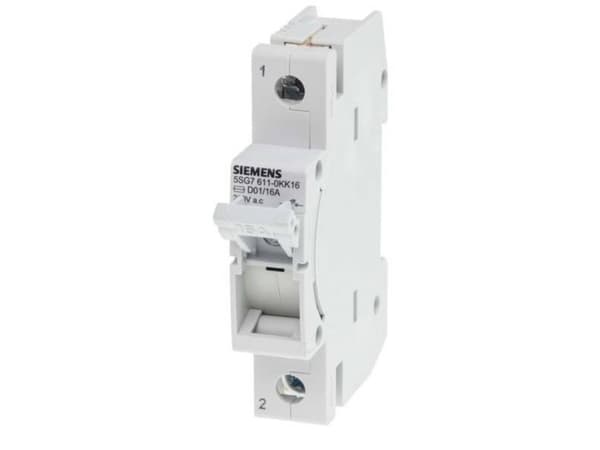Siemens 5SG76110KK10 Sikrings-belastningsskillekontakt Sikringsstørrelse = D01 10 A 230 V 12 stk