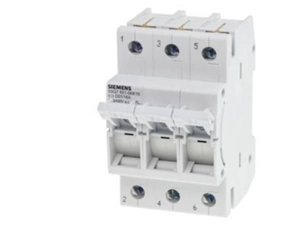 Siemens 5SG76310KK10 Belastnings-skillekontakt Sikringsstørrelse = D01 10 A 400 V