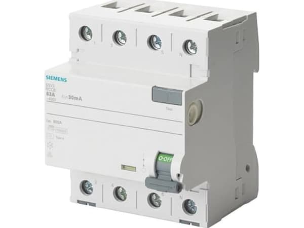 Siemens 5SV33443 FI turvakytkin F 40 A 0,03 A 400 V 400 V