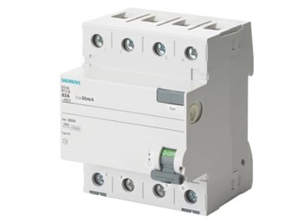 Siemens 5SV44420 FI turvakytkin AC 25 A 0,1 A 400 V AC 25 A 0,1 A 400 V