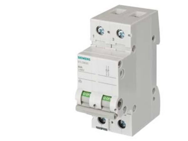 Grå 32 A 2 x sluttekontakt Siemens 5TL12320
