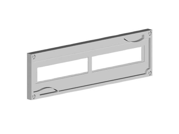 Siemens 8GK96011KK31 Kansi Rivien lukumäärä 1 Muovi Vaaleanharmaa