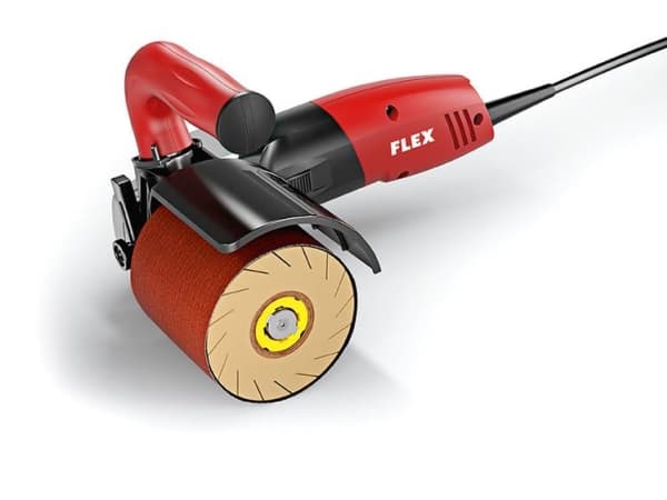 Flex BSE 14-3 INOX Set, Eksentersliper, Sort, Rød, 1000 RPM, 3500 RPM, 1,9 cm, AC