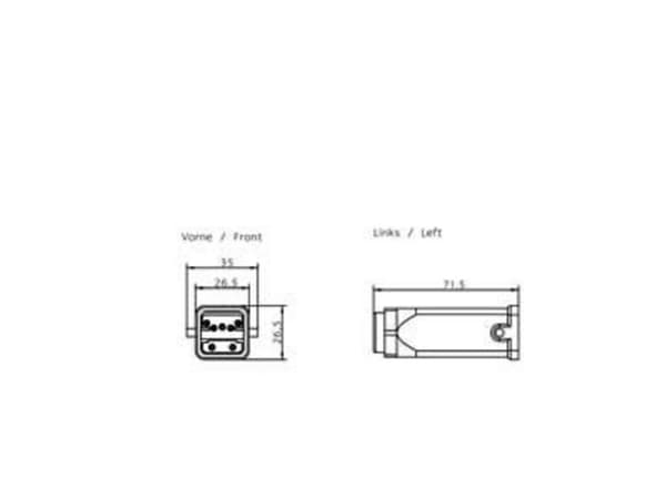 Siemens 6GK1905-0CA00 Hybrid Stecker LAN-overførselshastighed 12 MBit/s