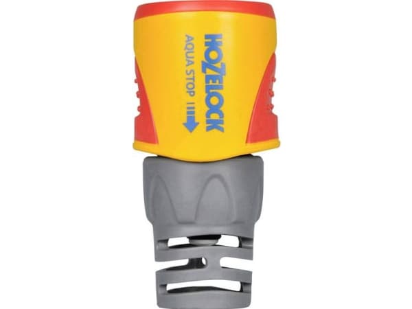 Hozelock 2055 6000 AquaStop PLUS Plast Slangekobling Stikkobling, M5 IG Vandstop