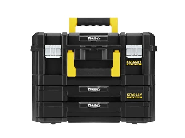 Stanley FATMAX FMST1-71981, Verktøy boks, Plast, Sort, Gult, 18,8 l, Hengsel, 335 mm