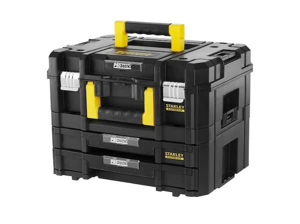 Stanley FATMAX FMST1-71981, Verktøy boks, Plast, Sort, Gult, 18,8 l, Hengsel, 335 mm