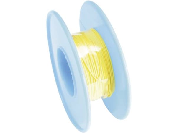 TRU COMPONENTS Wickeldraht Wire Wrap 1 x 0.05 mm² Gelb 1566860 15 m (1566860)