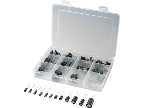 TRU COMPONENTS 442881 Elektrolytkondensatorer med radiell tråd 20 % 142 st