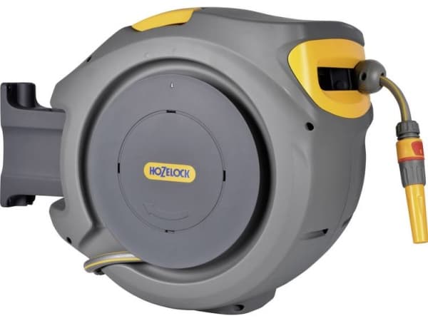 Hozelock Auto Reel 20 2401 0000 20 m 1 kpl Harmaa, keltainen puutarhaletkukela