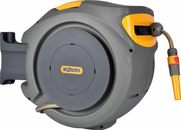Hozelock Auto Reel 30 2403 0000 30 m 1 kpl Harmaa, keltainen puutarhaletkukela