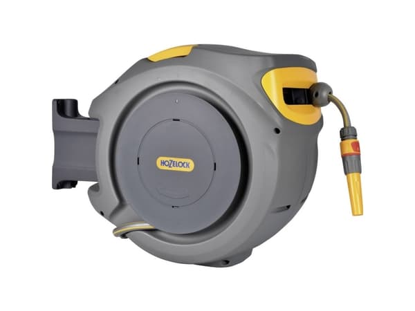 Hozelock Auto Reel 30 2403 0000 30 m 1 kpl Harmaa, keltainen puutarhaletkukela
