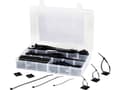 Pikkukuva 1 / 3: TRU COMPONENTS 1566622 EPR-350UV Kabelbindersortiment 100 mm, 142 mm, 190 mm 4.8 mm Lajittelu 1 setti