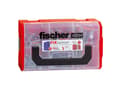 Miniatyrbilde 5 av 5: Fischer FIXtainer-DUOPOWER/DUOTEC 200, Ekspansjonsanker, Betong, Metall, Grå, Rød, 90 stykker, Boks
