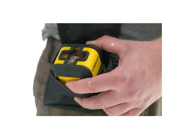 Stanley STHT77498-1, 12 m, 0,45 mm/m, 4°, Horisontell / Vertikal, Röd, Linjelaser