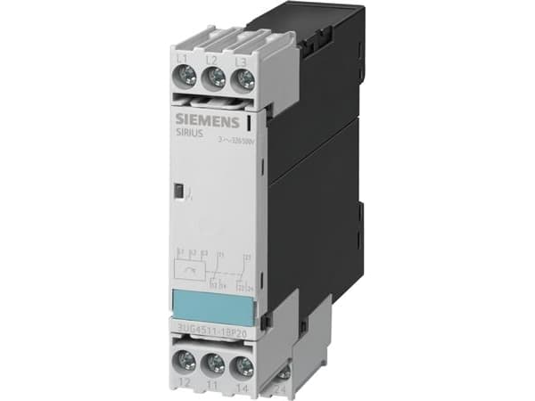 Siemens 3UG4511-1BP20, Svart, Grå, 50 - 60 hz, 138 g, 99 mm, 107 mm, 29 mm