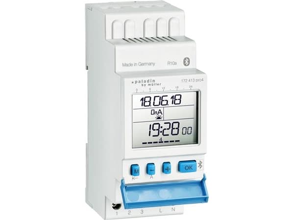 Digital kontaktur astrofunktion modulbredde 35mm, 1 kanal 230V 50-60Hz Bluetooth