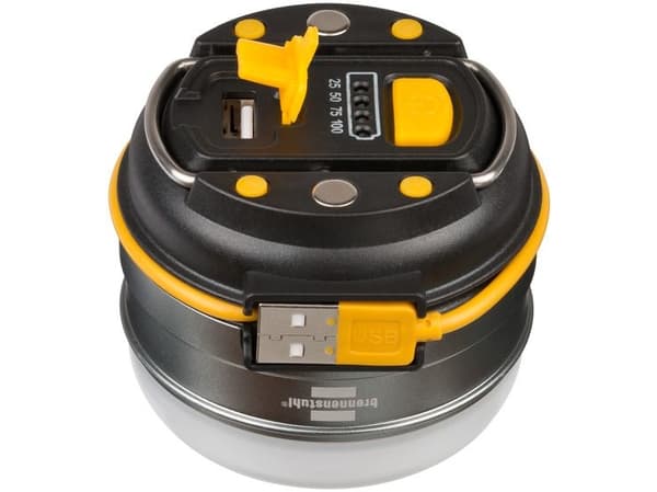 Brennenstuhl OLI 0300, Musta, Valkoinen, Muovi, IP20, IP44, Telttailu, 70 h, 350 lm