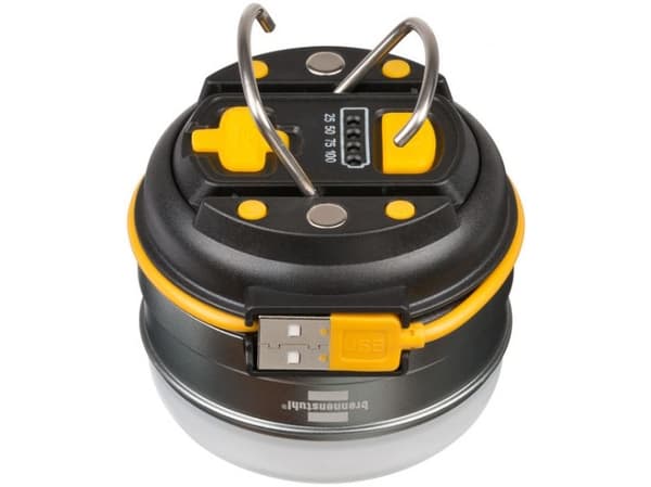 Brennenstuhl OLI 0300, Musta, Valkoinen, Muovi, IP20, IP44, Telttailu, 70 h, 350 lm