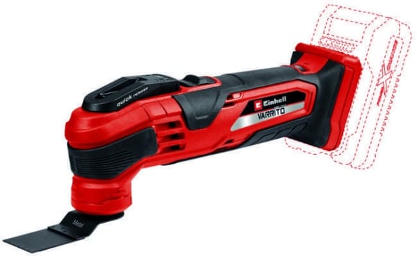 Einhell VARRITO, Sliping, Sliping, Sort, Rød, 20000 OPM, 11000 OPM, 3,2°, Batteri - SOLO