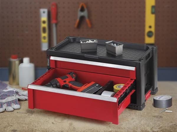 KETER 237790 Keter Toolbox ilman varusteita Musta