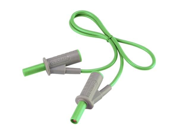 V-TCRAFT MSB-501 Turvatestijohto Teräliitin 4 mm Teräliitin 4 mm 0,50 m vihreä 1 kpl