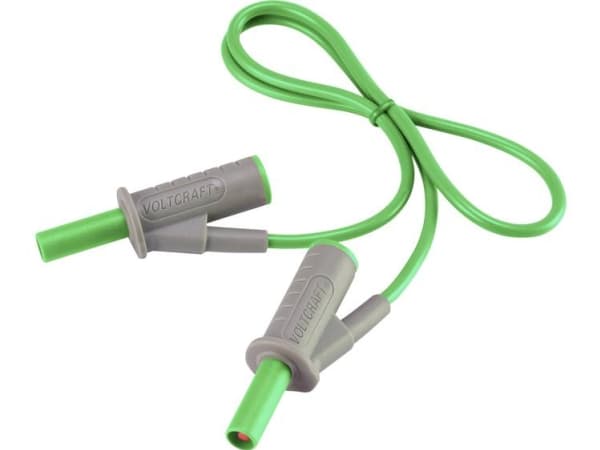 V-TCRAFT MSB-501 Turvatestijohto Teräliitin 4 mm Teräliitin 4 mm 0,50 m vihreä 1 kpl