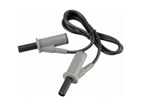 V-TCRAFT MSB-501 Turvatestijohto Teräliitin 4 mm Teräliitin 4 mm 0,75 m Musta 1 kpl