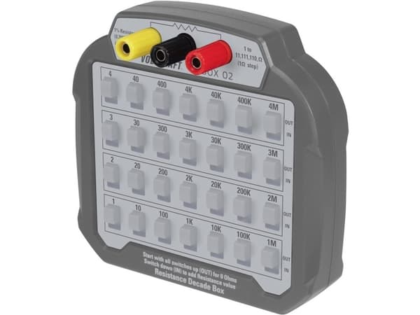 VOLTCRAFT R-BOX 02 Mess-Dekade Modstand 1 %