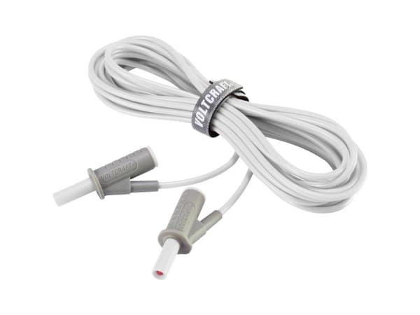 V-TCRAFT MSB-501 Turvatestijohto Teräliitin 4 mm Teräliitin 4 mm 5,00 m Valkoinen 1 kpl 1 kpl